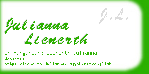 julianna lienerth business card